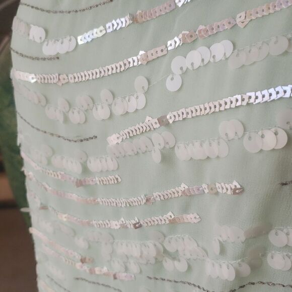 Express sequin lined tank top chiffon type - Picture 7 of 11